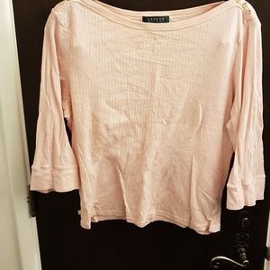 baby pink Ralph Lauren top XL /FREE